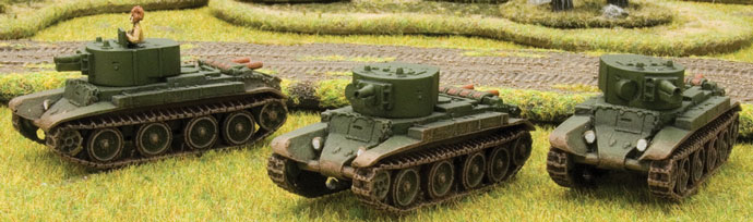BT-7A Self-propelled Gun Platoon (SBX25)