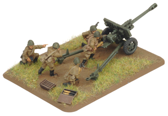 ZiS Gun Battery (Plastic) (SBX34)