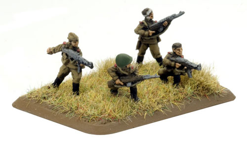 Battle Hardened Rifle/MG team
