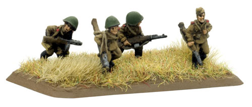 Battle Hardened Rifle/MG team