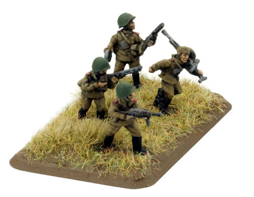 Battle Hardened Rifle/MG team