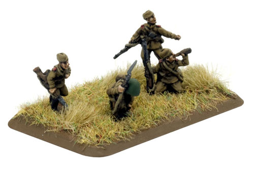 Battle Hardened Rifle/MG team