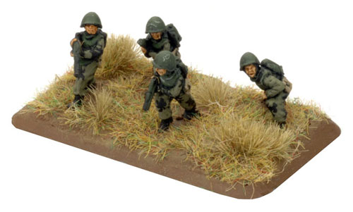 Flame-thrower team