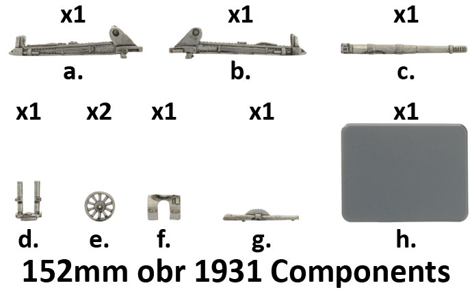 152mm obr 1931 Gun-Howitzer (SSO509)