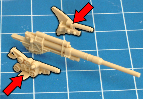 Assembling The 8.8cm FlaK36 gun