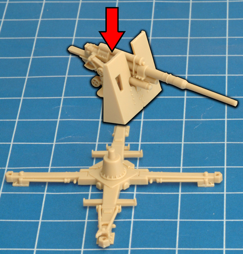 Assembling The 8.8cm FlaK36 gun