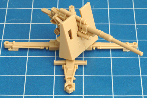 Assembling The 8.8cm FlaK36 gun