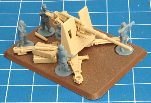 Assembling The 8.8cm FlaK36 gun