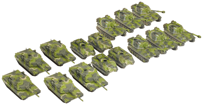 Aaron's Team Yankee Army