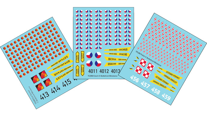Warsaw Pact Decals
