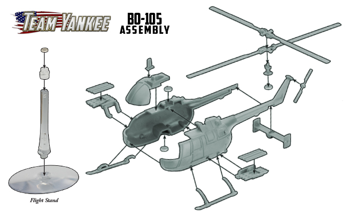 BO-105 PAH Assembly (TGBX12)