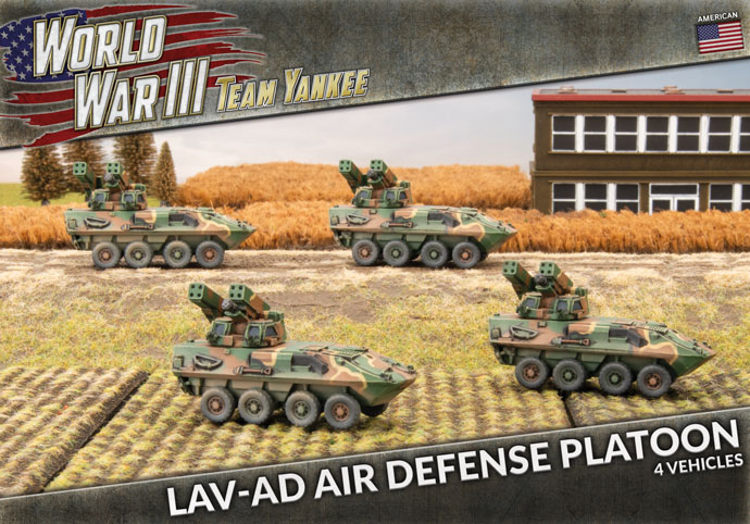 LAV-AD Air Defense Platoon (Plastic) (TUBX22)