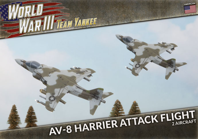 AV-8 Harrier Attack Flight (Plastic) (TUBX26)