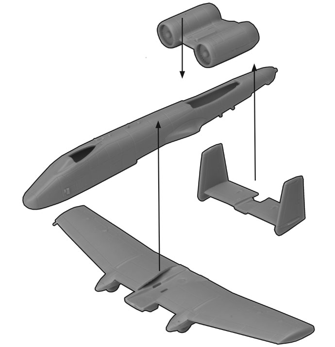 A-10 Warthog Assembly (TUBX27)