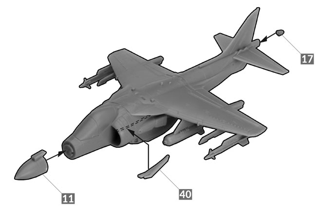 Harrier Assembly (TUBX26)