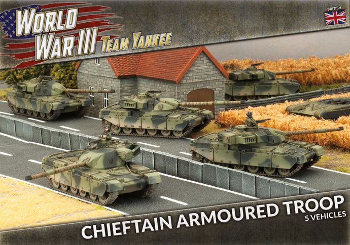 Chieftain Armoured Troop (Plastic) (TBBX01)