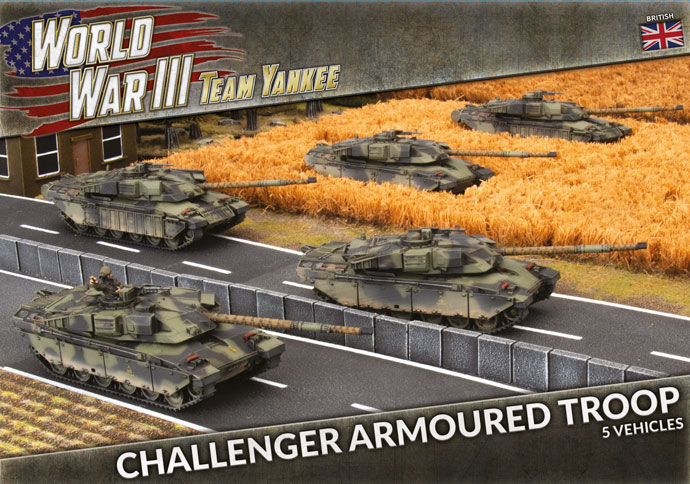 Challenger Armoured Troop (Plastic) (TBBX11)