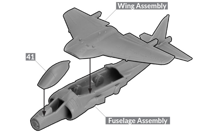 Harrier Assembly (TUBX26)