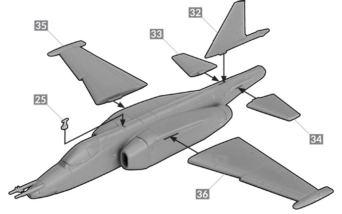 SU-25 Frogfoot Assembly (TSBX20)