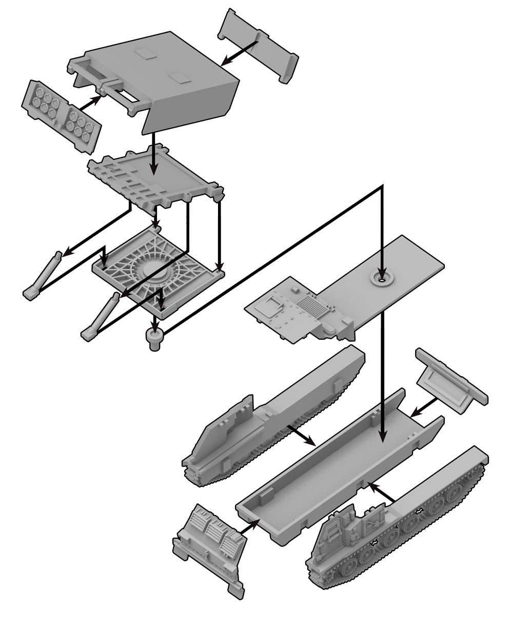 MLRS Rocket Launcher Assembly (TUBX25)