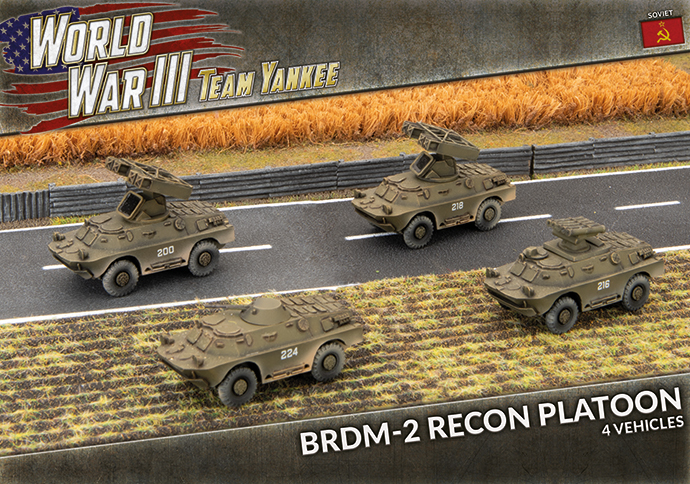 BRDM-2 Recon Platoon (Plastic) (TSBX24)