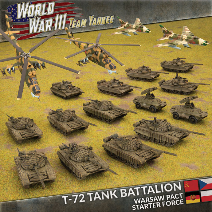 T-72 Tank Battalion - Warsaw Pact Starter Force (TWPAB01)