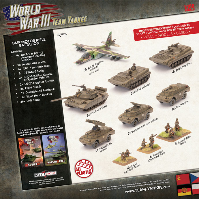 Warsaw Pact Starter Force &ndash; BMP Motor Rifle Battalion (TWPAB02) 