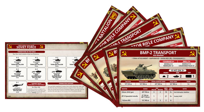 Warsaw Pact Starter Force &ndash; BMP Motor Rifle Battalion (TWPAB02) 
