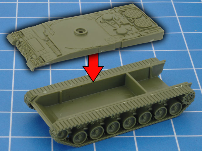 Leopard 2A5 Assembly