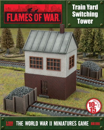 Flames of War Train Yard Switching Tower  BB186