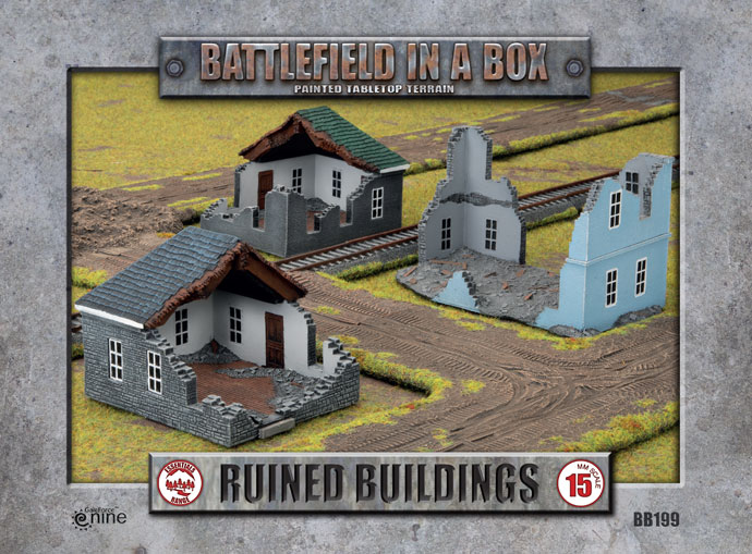 Battlefield in a Box: Ruined Buildings (BB199)