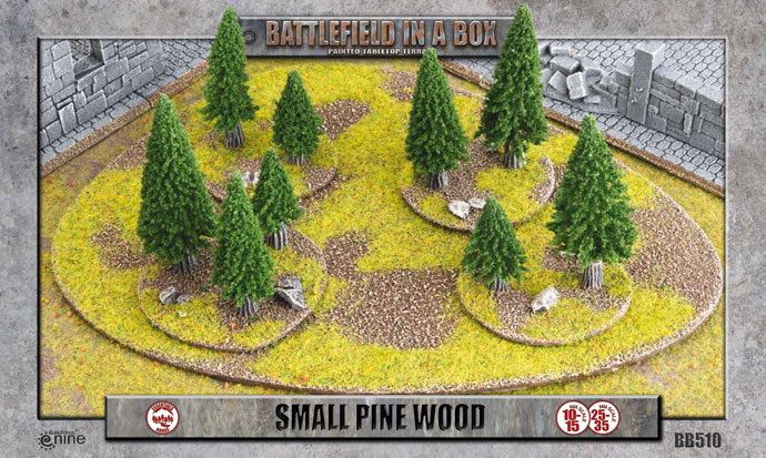 Battlefield in a Box: Small Pine Wood (BB510)