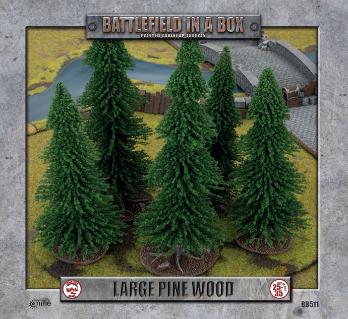 Battlefield in a Box: Large Pine Wood (BB511)