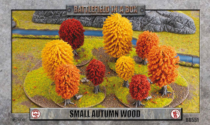 Battlefield in a Box: Small Autumn Wood (BB551)