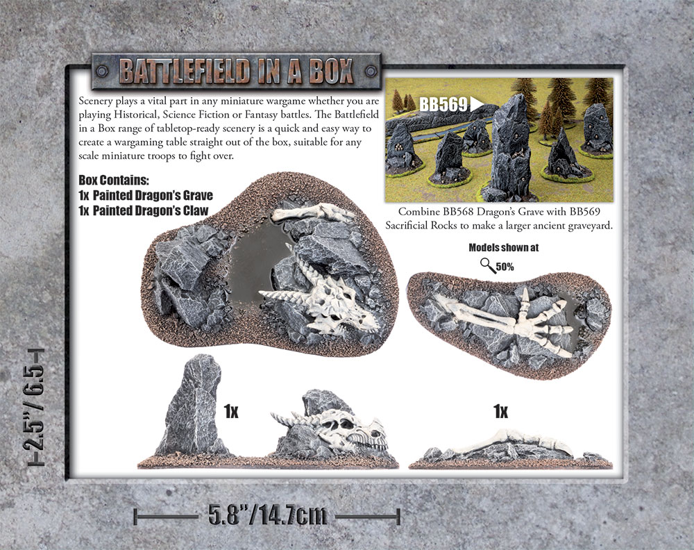 Battlefield in a Box: Dragon's Grave (BB568)