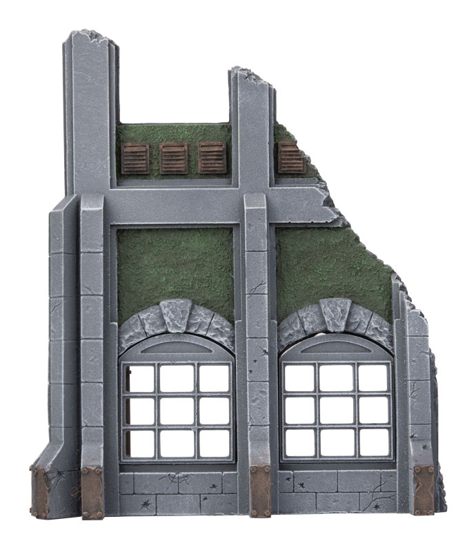 Battlefield in a Box: Battlefield in a Box: Gothic Industrial Medium Corner (BB598) 