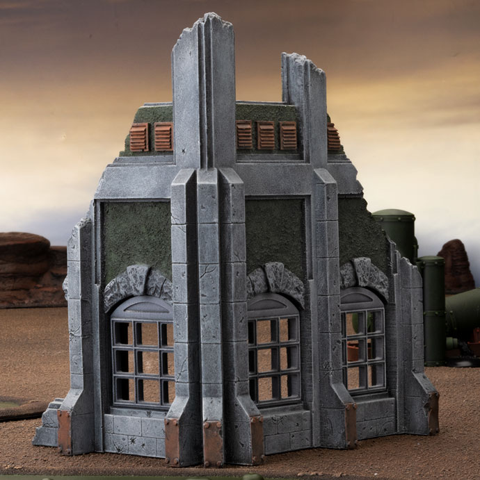 Battlefield in a Box: Battlefield in a Box: Gothic Industrial Large Corner (BB599) 