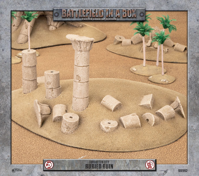 Battlefield in a Box: Forgotten City Buried Ruin (BB902) 