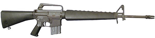 The orginal version of the M16 issue to troops in 1964
