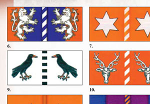 Medieval Livery Flags