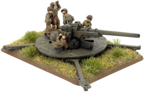 A painted example of a 90mm M1 Heavy AA gun