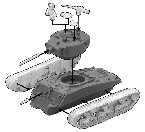 M4A3E2 Jumbo Tanks (UBX25)