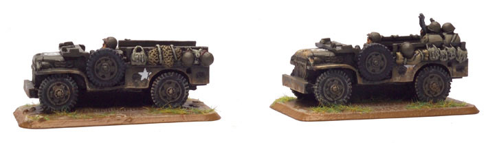Dodge &frac34;-ton truck (2x Resin) (US413)