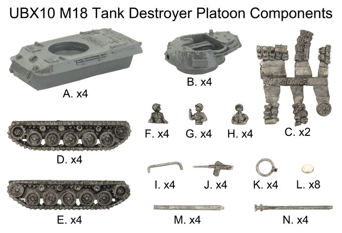 M18 Hellcat Platoon (UBX10)
