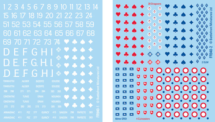French Decal Set (FR940)