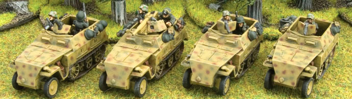 Sd Kfz 250 Aufkl&auml;rungs Platoon (GBX40)