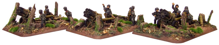 15cm NW41 Nebelwerfers (x3)