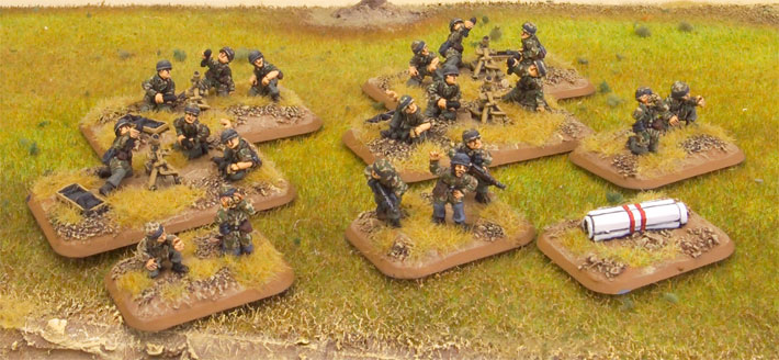 Fallschirmj&auml;ger Mortar Platoon with 8cm GW42 Stummelwerfers