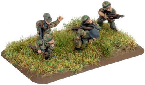 Fallschirmpionier Rifle/MG Team (GE766)