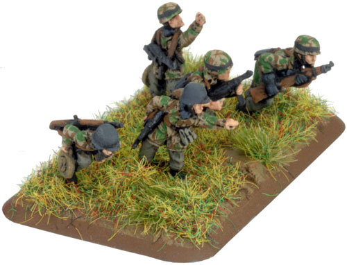 Fallschirmpionier Rifle/MG Team (GE766)